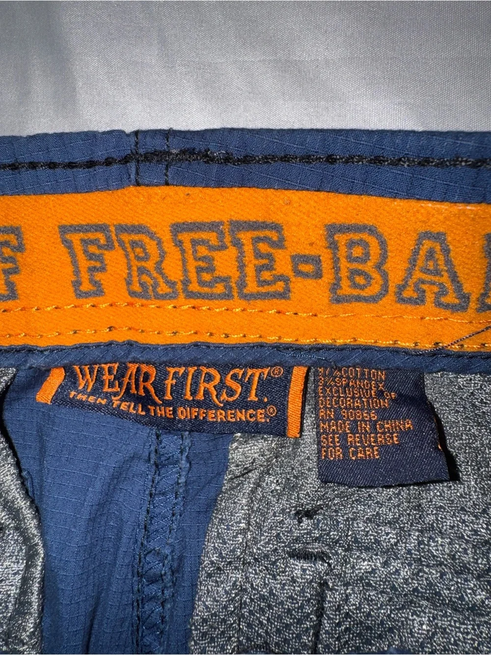 Wear First comfortable navy